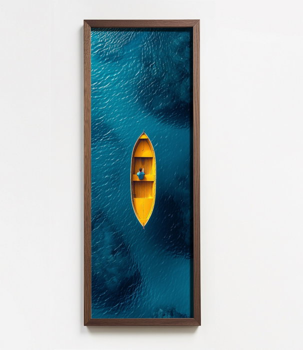 Wallity Pintura Decorativa Multicolor en MDF con Marco 40 x 120 cm Wallity Pintura Decorativa Multicolor en MDF con Marco 40 x 120 cm